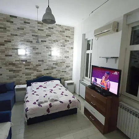 Apartment River Walk Belgrad Exterior foto